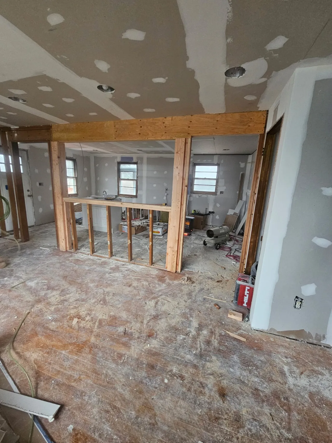 Careful flooring installation on a Connecticut home project
